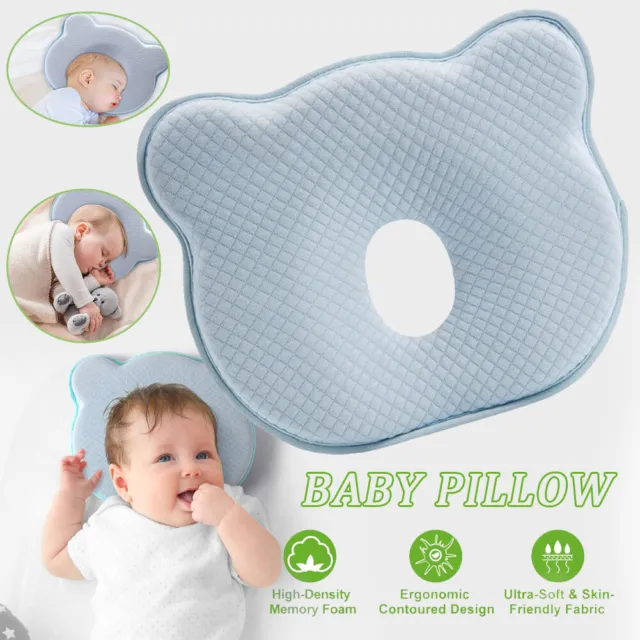 Baby Pillow Head Shaping Pillow Infant Bedding Cushion Comfortable for Newborn