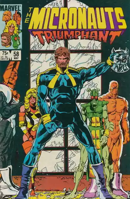 Micronauts #58 Marvel Comics May 1984 (FNVF)