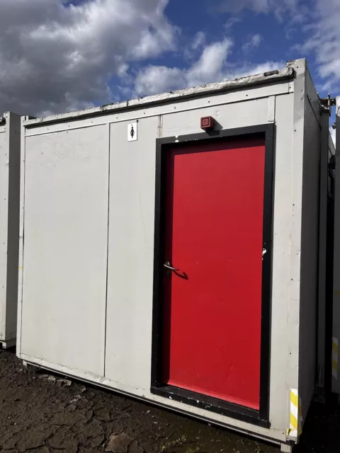 Toilet Block  Site Cabin Welfare Container Wc Loo Portable 16ft