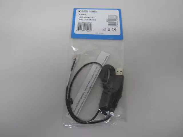 Sennheiser UUSB 7 Headset-Anschlusskabel 502394  NEU & OVP