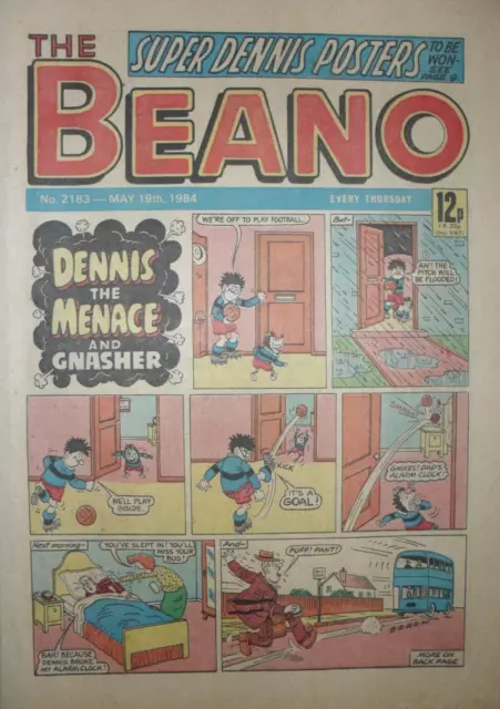 BEANO COMIC - 19th MAY 1984 (19th - 25th) - RARE 40th BIRTHDAY GIFT !!!