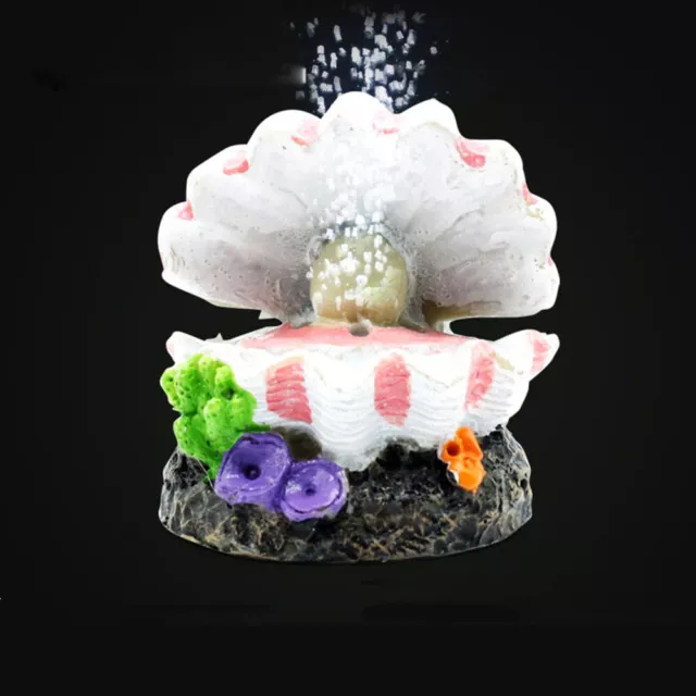 Pearl Shell Air Bubble Stone Fish Tank Decoration Aquarium Ornament Air Stone