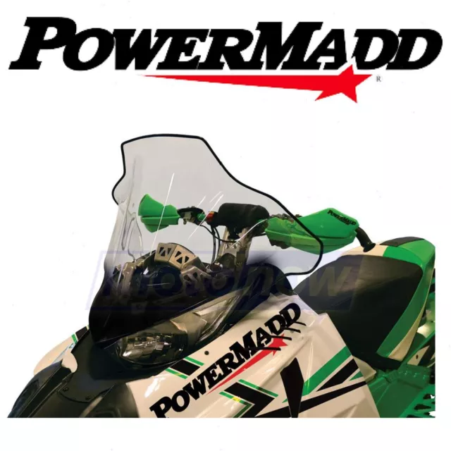 Powermadd Cobra Windshield for 2015-2016 Arctic Cat ZR 6000 LXR 129 - qw