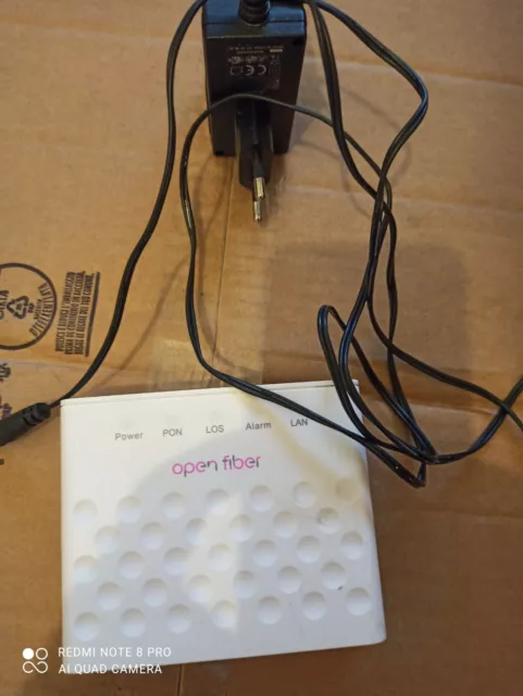OPEN FIBER ZTE ZXHN F601 Optical Network Terminale Fibra Ottica