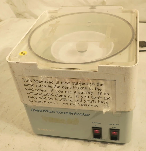Savant SVC-100H SpeedVac Concentrator Centrifuge - w - Rotor