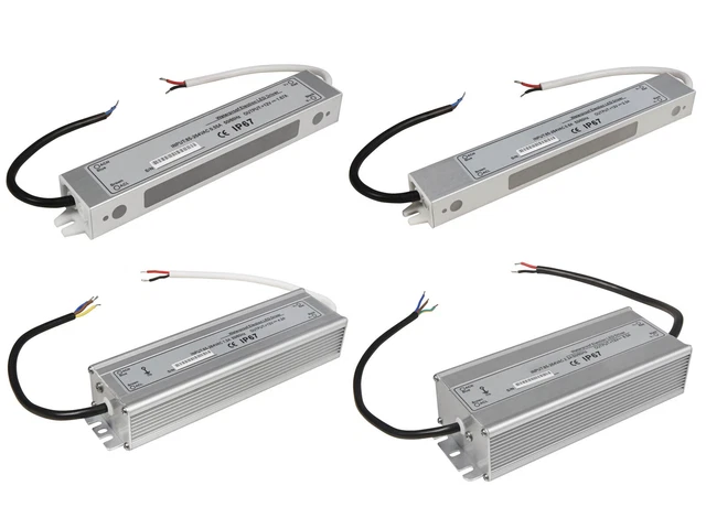 LED Trafo 12 Watt 12V DC Rund Kreis Leuchtittel Transforator Netzteil Driver Vorschaltgerät
