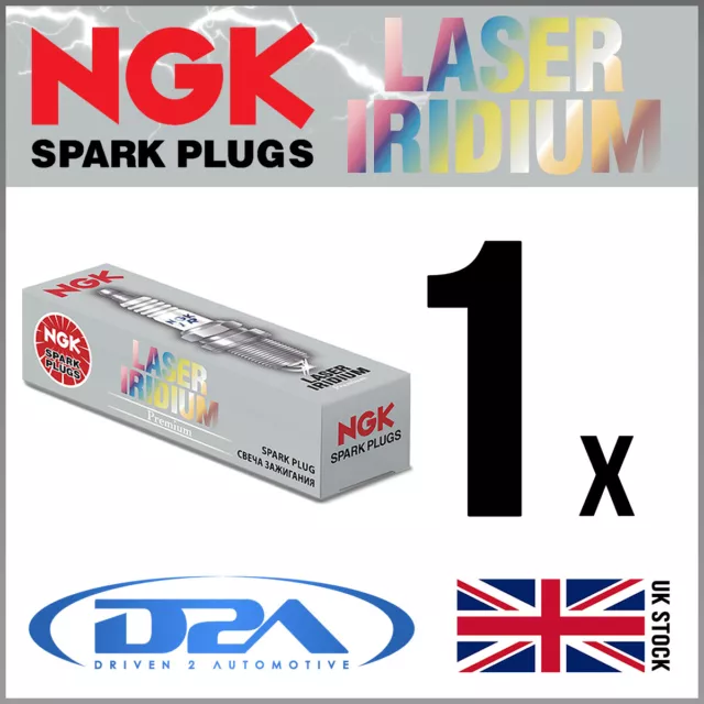 1x NGK DILFR6J11 92491 Laser Iridium Spark Plug