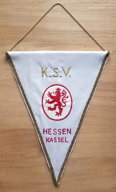 Fanion Vintage KSV Hessen Kassel – Club Allemand – Football – Banderin Pennant