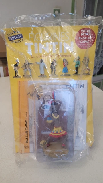 Figurine Tintin - Rascar Capac - Collection Officielle N°93