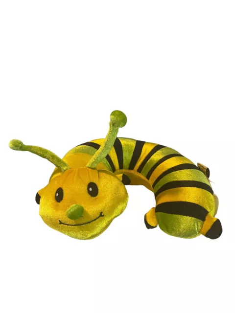 CRITTER PILLER NECK Pillow Head Roll Support Travel Caterpillar Plush Stuffed 13.36 PicClick