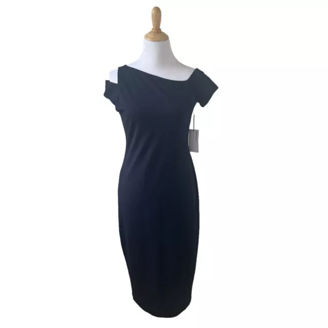 Bailey 44 Caribbean Dress In Indigo Navy Blue Size Large NWT