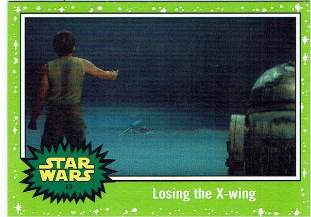 Star Wars Journey to the Rise of Skywalker Topps Green Parallel Base Card #49
