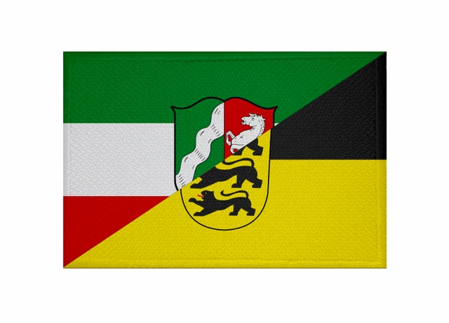 U24 Mecklenburg-Vorpommern Flaggen-Aufnäher – Aufbügler Oder Aufnähen, Ca. 9x6 Cm
