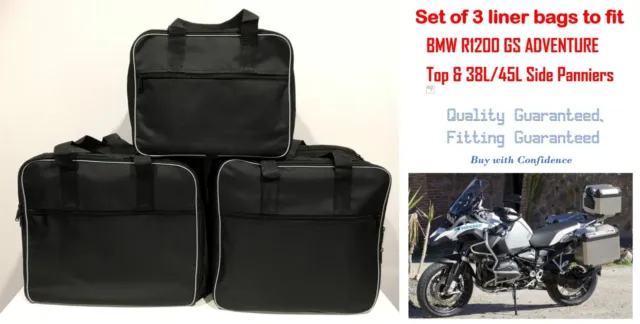 Pannier Liner Bags Inner Bags Side &Top Bags For Bmw R1200Gsa &F800Gsa Adventure