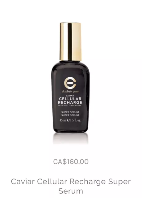 Elizabeth Grant Caviale Cellulare Ricarica Super Siero ~ Misura 30ml Fresco