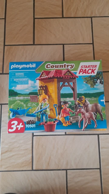Playmobil Color 3625 – Enfants Et Poneys – Vintage 1983 – Boîte Ouverte