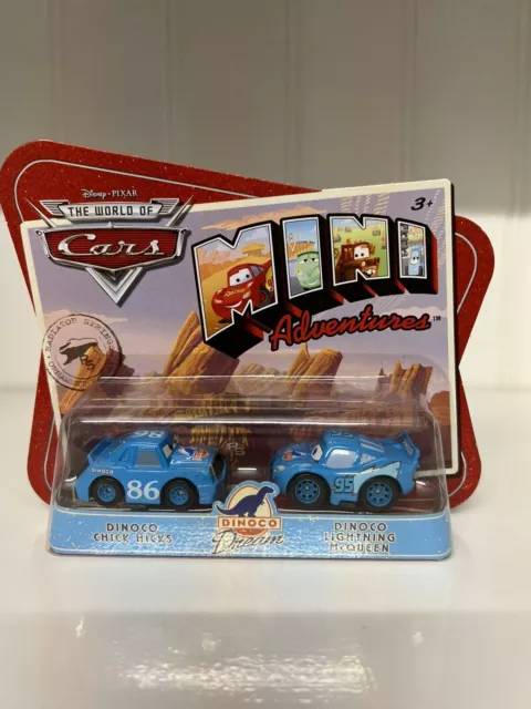 Dinoco Chick Hicks & Lightning McQueen (Pixar Cars, Mini Adventures)