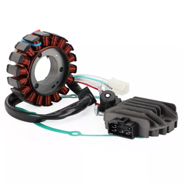 Lichtmaschine Stator, Regler und Dichtung für Yamaha YBR 125 ED Bj 2007-2014 OA