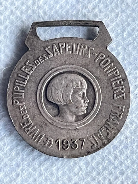 Médaille Ancienne – Œuvre Des Pupilles Des Sapeurs-Pompiers Français