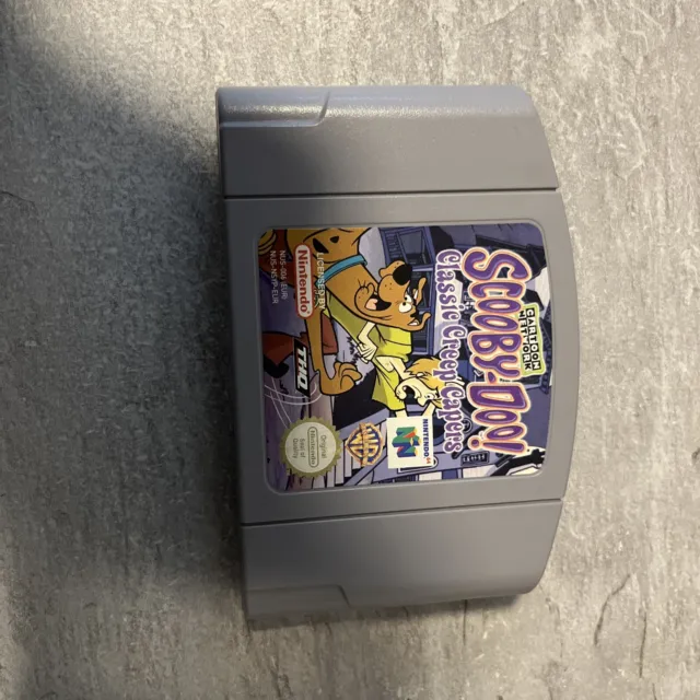 Scooby-Doo Classic Creep Capers Nintendo 64 N64 Nur Modul PAL