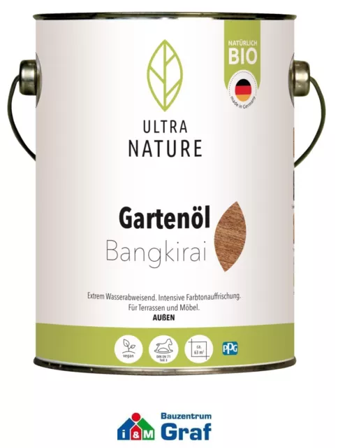 Ultra Nature Gartenöl Huile D'Abrasin pour Extérieur, 2,5 L, Bio, Vegan, 4
