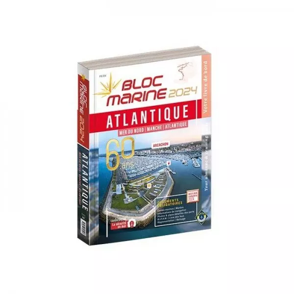 LIVRE BLOC MARINE ATLANTIQUE 2024 Alciumpeche