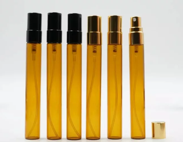 Parfüm Zerstäuber, Sprühflasche, Leer, Reise, Handtasche, 6 Stück 10Ml, Trichter