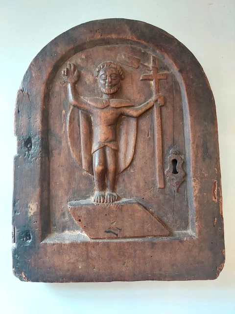 Ancient Small Carved Cathredral Door- Byzantine Era 2