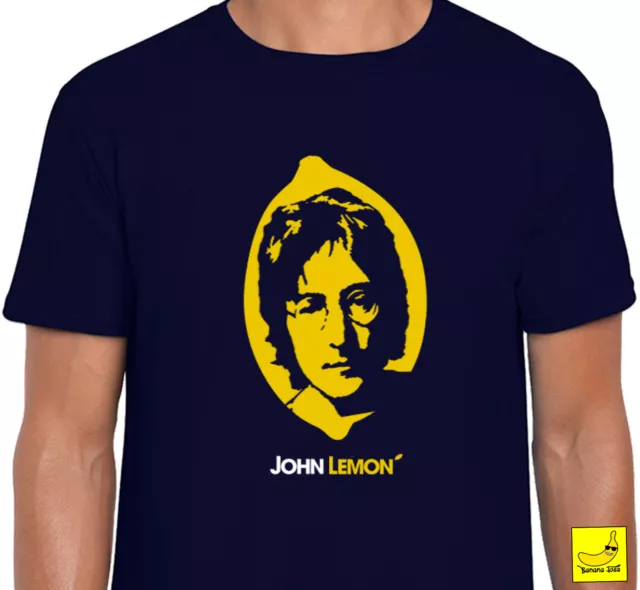 John Lemon Novelty Lennon T-Shirt Imagine Beatles Yoko Viny STG Funny Tee Gift