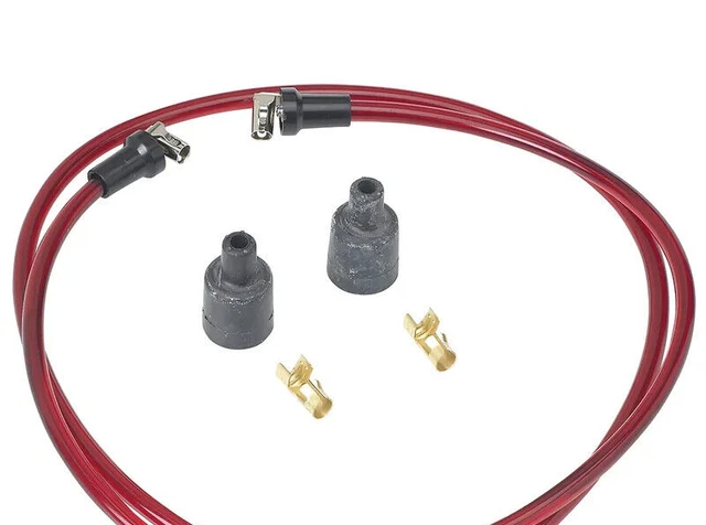Capuchon Cable Fils de bougie haute tension dia 7 mm moto harley triumph rouge