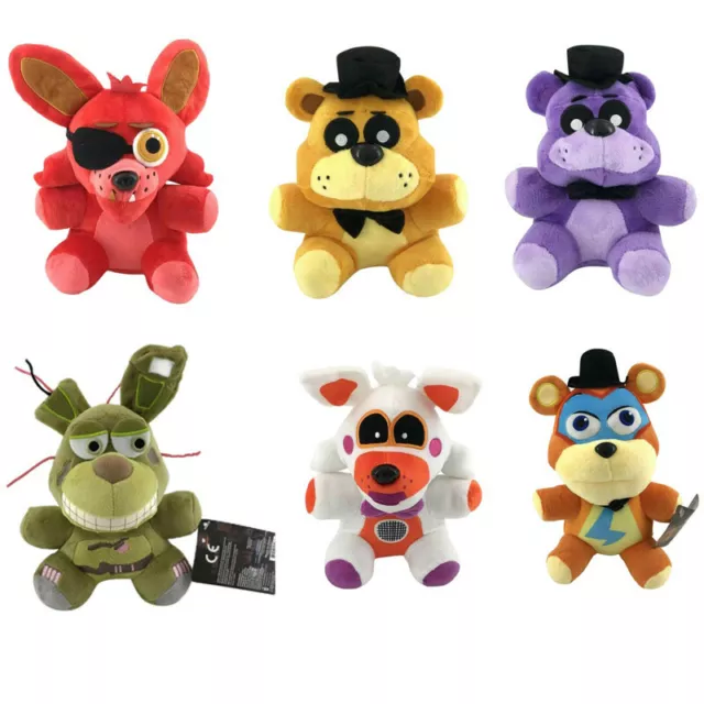 FNAF Five Nights at Freddy's Sanshee Plushie Toy 7 Plush Bear/Foxy Gift