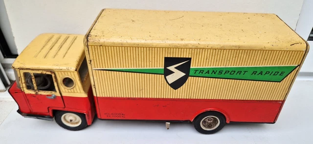 RARE CAMION SIMCA Cargo Frigo Lux Joustra en boite d'origine jouet