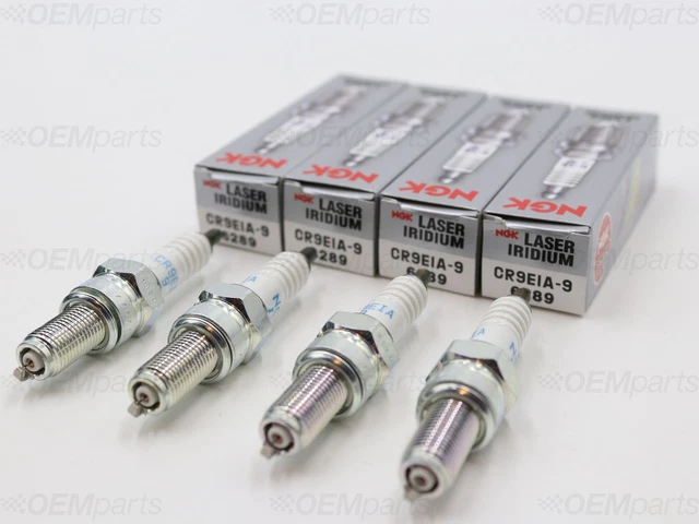 メイ 1995-2023 Kawasaki Ninja ZX-6R NGK CR9EIX Spark Plugs 3521 QTY: 2