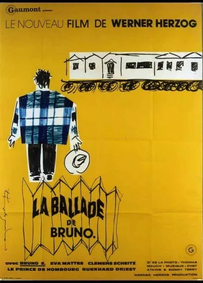 affiche du film BALLADE DE BRUNO (LA) 120x160 cm