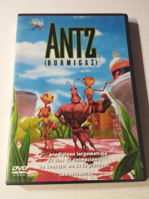 ANTZ DREAMWORKS - DVD + Extras Spanish English Italian Region 2 Am £24.