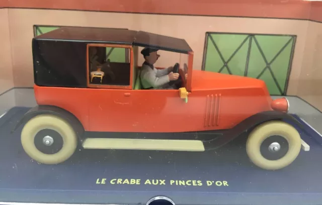 Tintin Taxi The gold claw crab modelcar 1:43 Diecast Atlas