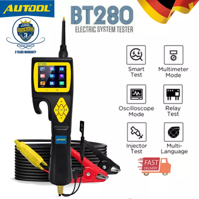 9~30V Kfz Stromkreistester Prüflampe Spannungsprüfer Circuit Tester Multimeter