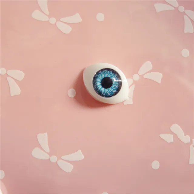100 Pcs DIY Accessories Bear Eyes Glass Dragon Craft Wiggle Eyeball Manual
