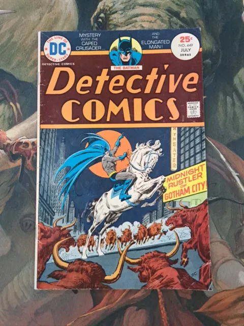 DETECTIVE COMICS #449 (DC Comics 1975) -- Bronze Age Batman