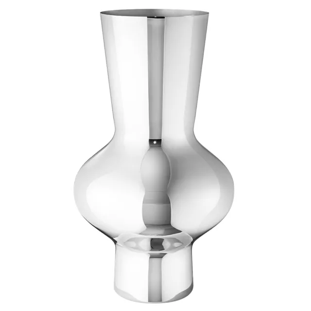 NEW Georg Jensen Alfredo Vase Stainless Steel Large