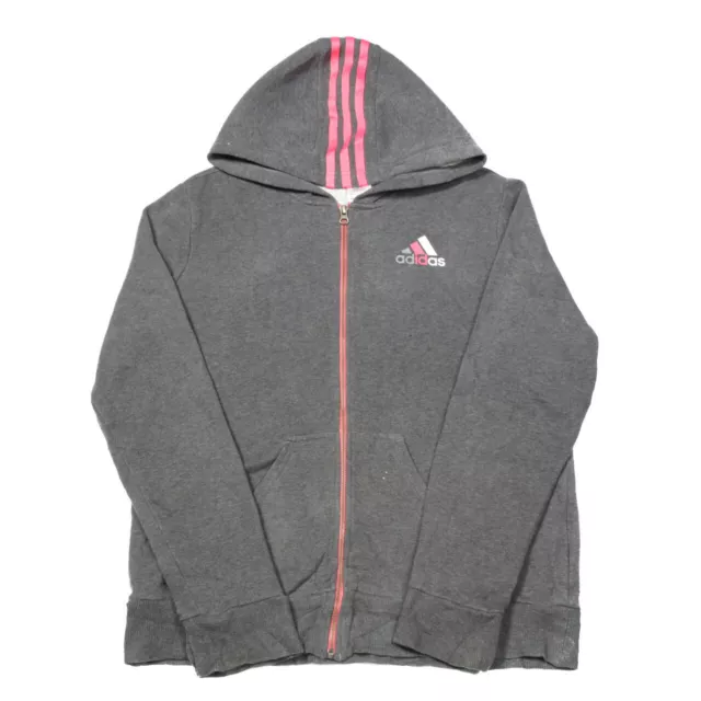 ADIDAS Zip Hoodie Jacket | Large | Hoody Top Hood Vintage Retro Sports