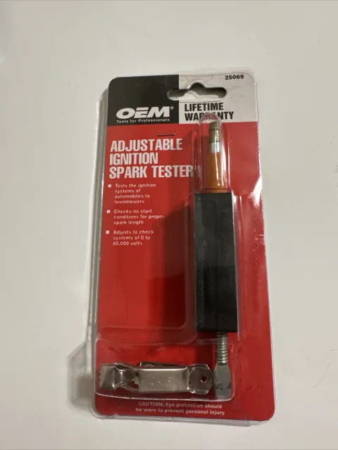 IGNITION SPARK TESTER TOOL – automotive & small engines – adjustable P/N 25069