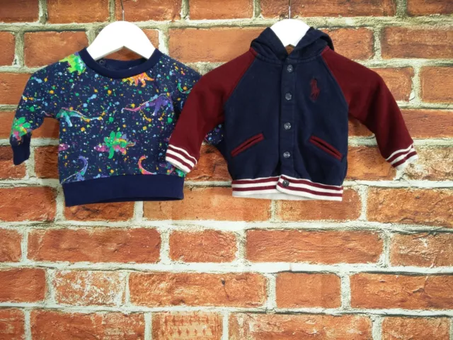 Felpa Con Cappuccio Bambino Bambino Invecchiato 0-3 Mesi Ralph Lauren Maglione Successivo Casual 62 Cm