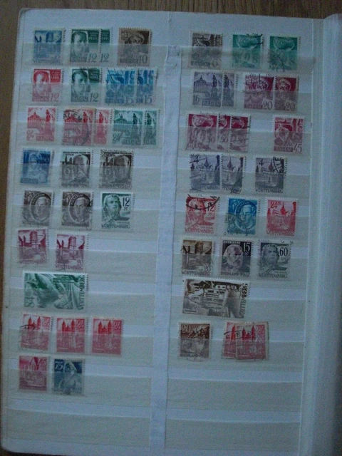 200 - 5 Seiten französische und britische Zone
