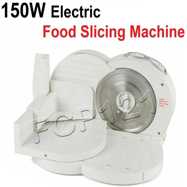 Meat Cheese Bread Cold Cuts Slicer Cutter 150W Electric Food Slicing Machine