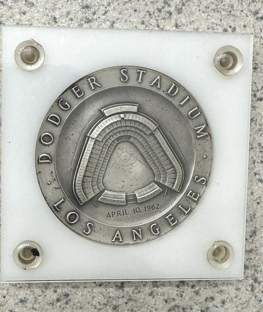 999 Silver 1962 BASEBALL Los Angeles DODGERS STADIUM Official Medal OPENING DAY