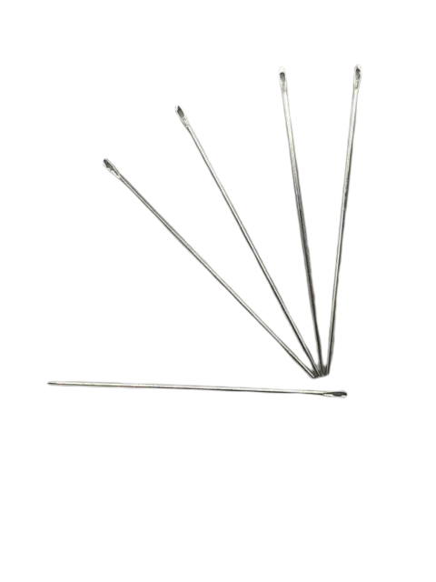 5 Sattlernadeln stumpf NO4 Sattler Nadeln 4,8 cm hergestellt in Deutschland (0,8