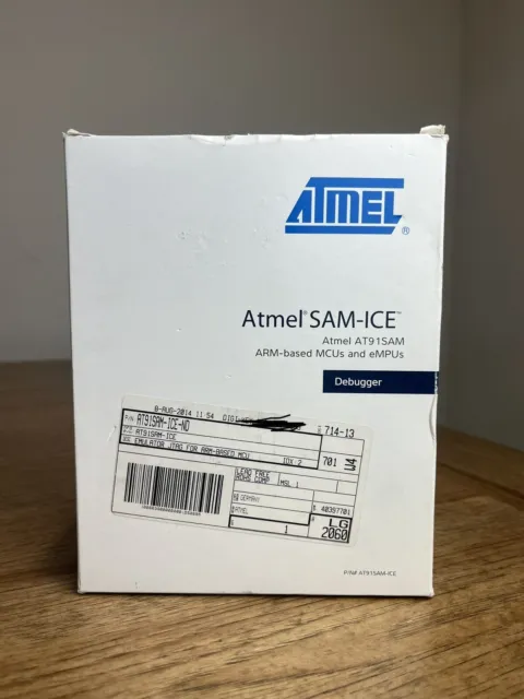 Atmel SAM-ICE AT91SAM ARM MCU eMPU Debugger, AT91SAM-ICE NEW OPEN BOX