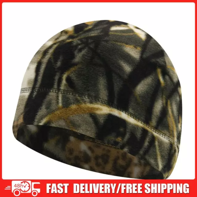 Winter Cycling Hat Fleece Warm Windproof Outdoor Ski Caps (Camouflage)