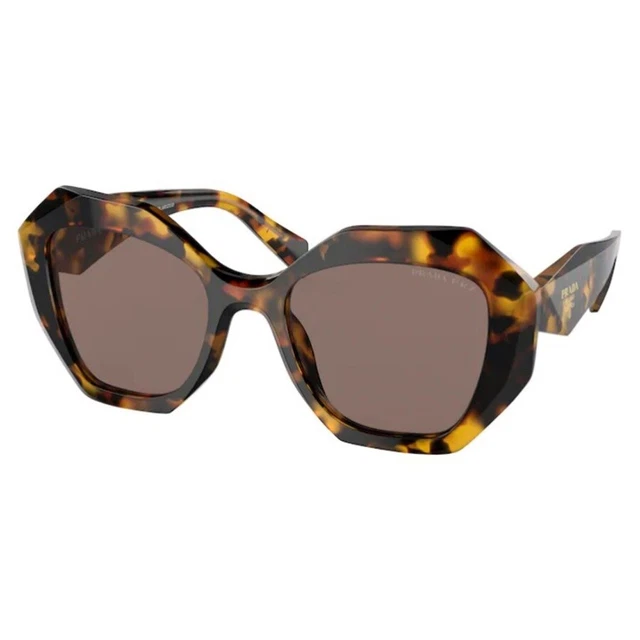 New Authentic PRADA PR16WSF VAU05C Honey Tortoise/Polar Light Brown 53-18-145